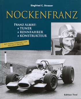 Einband - Buch "Nockenfranz - Franz Albert - Tuner, Rennfahrer, Konstrukteur"