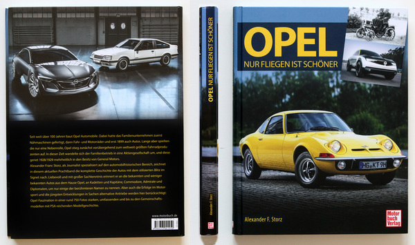 Bild Einband - Buch "Opel – Nur Fliegen ist schöner"