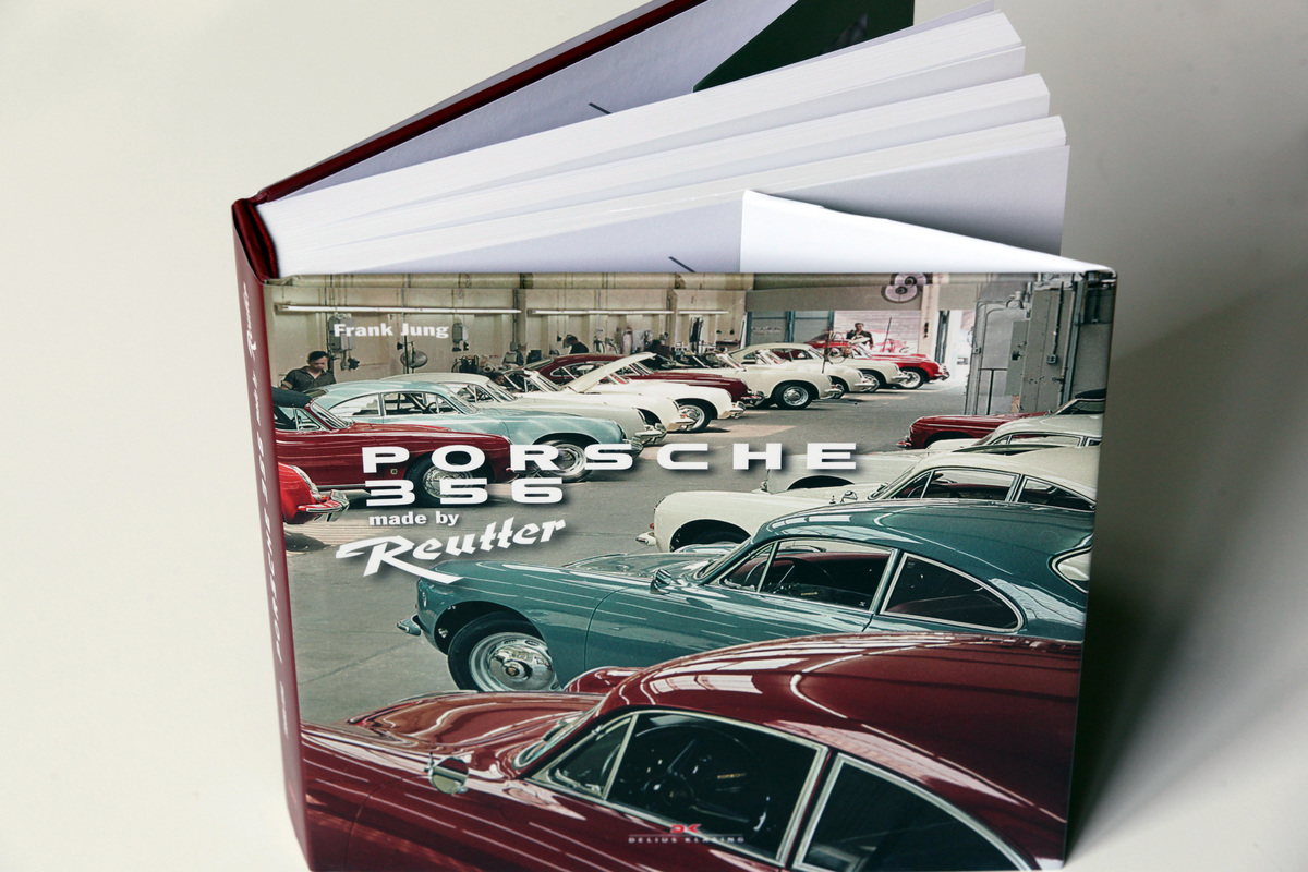 Einband - Buch "Porsche 356 - made by Reutter"