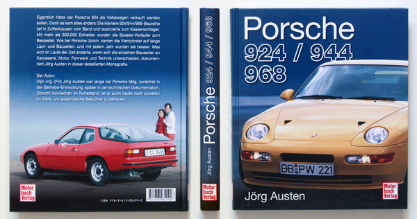 Bild Einband - Buch "Porsche 924 / 944 / 968"