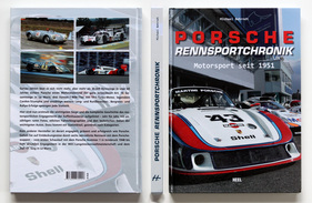 Einband - Buch "Porsche Rennsportchronik" Einband - Buch "Porsche Rennsportchronik"