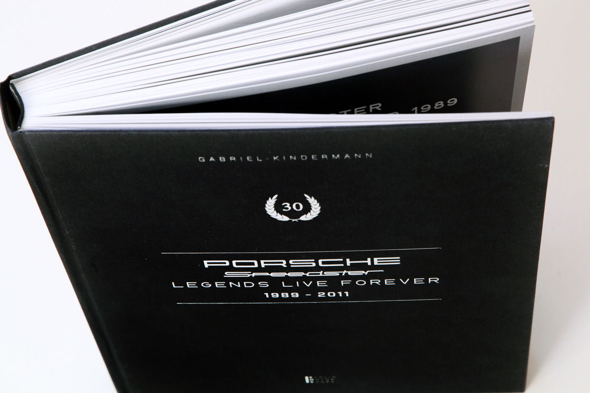 Einband - Buch "Porsche Speedster - Legends Live Forever - 1989-2011"