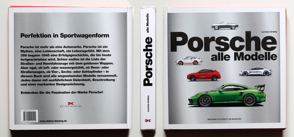 Einband - Buch "Porsche alle Modelle"