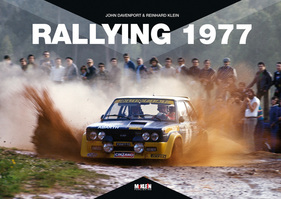 Einband - Buch "Rallying 1977"