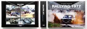 Einband - Buch "Rallying 1977"