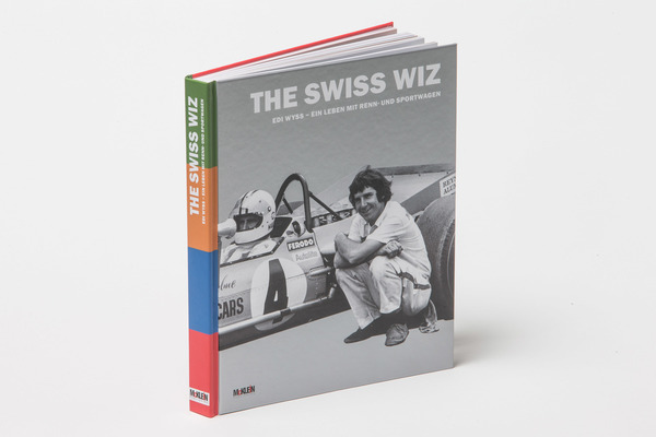 Einband - Buch "The Swiss Wiz: Edi Wyss - Ein Leben mit Renn- und Sportwagen"