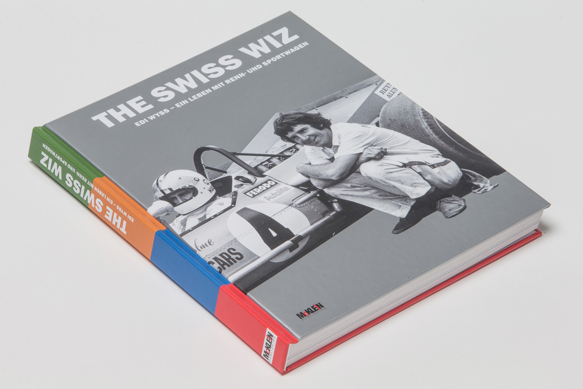 Einband - Buch "The Swiss Wiz: Edi Wyss - Ein Leben mit Renn- und Sportwagen"