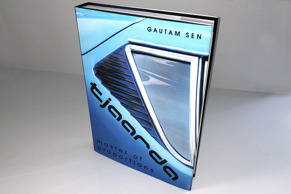 Einband – Buch „Tom Tjaarda – Master of Proportions“