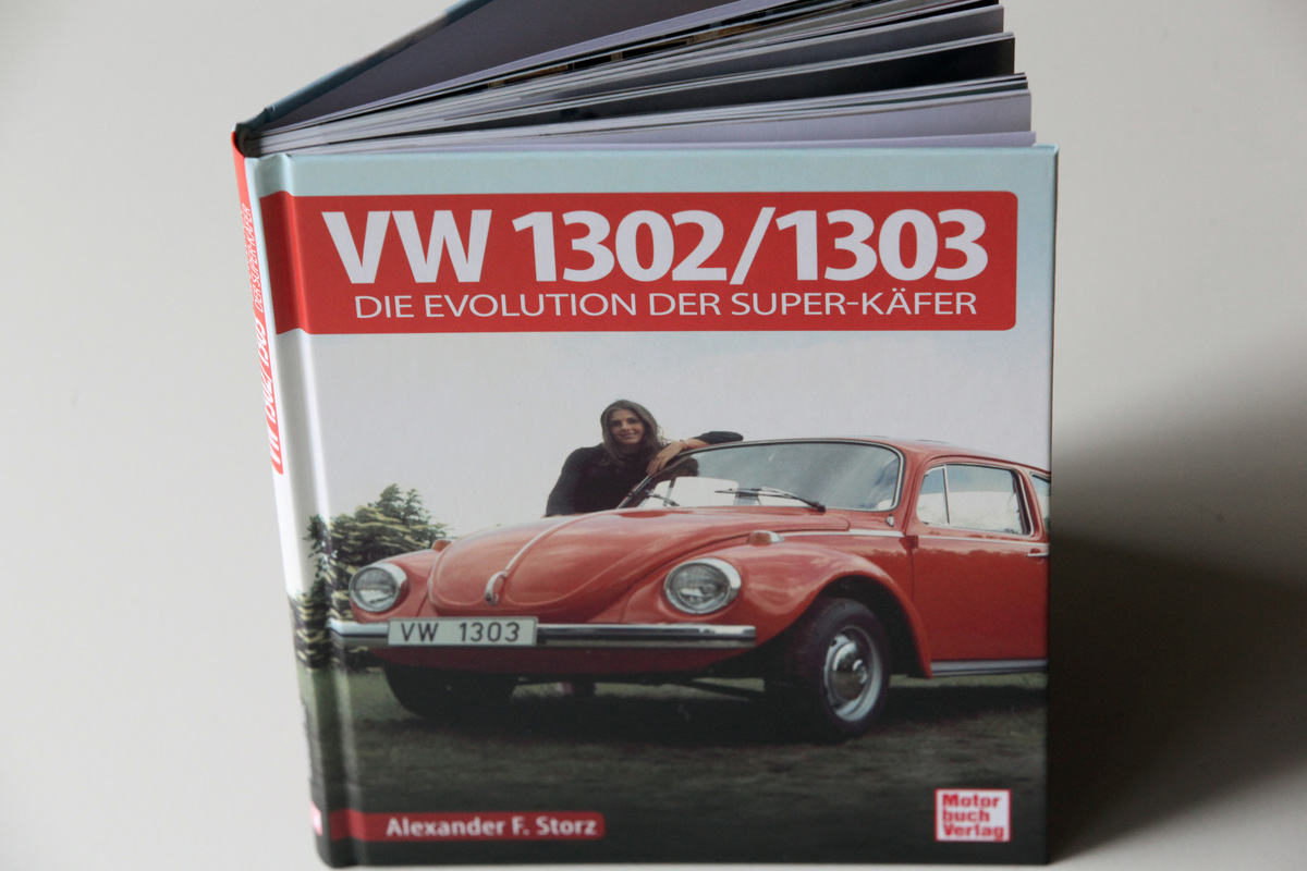 Einband - Buch "VW 1302/103 - die Evolution der Super-Käfer"
