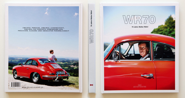 Einband - Buch "WR70 - 70 Jahre Walter Röhrl"