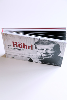 Einband - Buch "Walter Röhrl - Querlenker - Eine Zeitreise in Bildern"