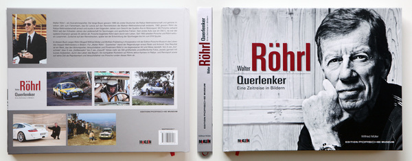 Einband - Buch "Walter Röhrl - Querlenker - Eine Zeitreise in Bildern"