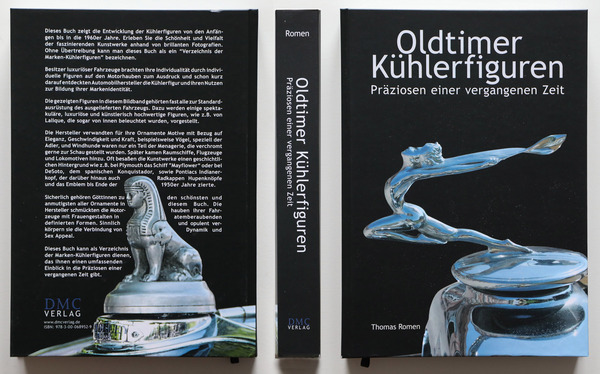 Einband - "Oldtimer Kühlerfiguren, Präziosen einer vergangenen Zeit"