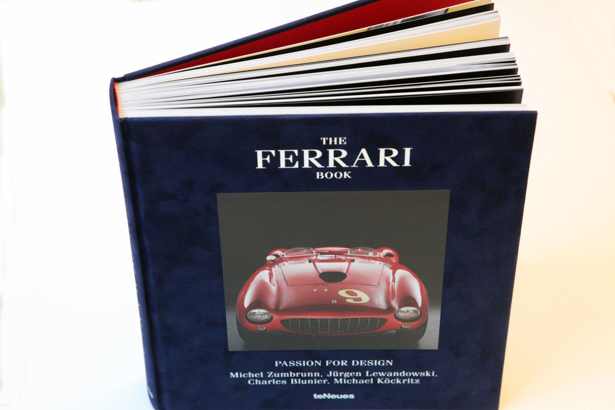 Einband - "The Ferrari Book - Passion for Design"
