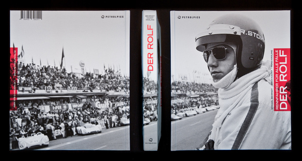 Einband des Buches «Der Rolf – Rennfahrer für alle Fälle»