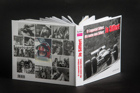 Einband und Rücken - Buch "His name was Siffert, Jo Siffert"