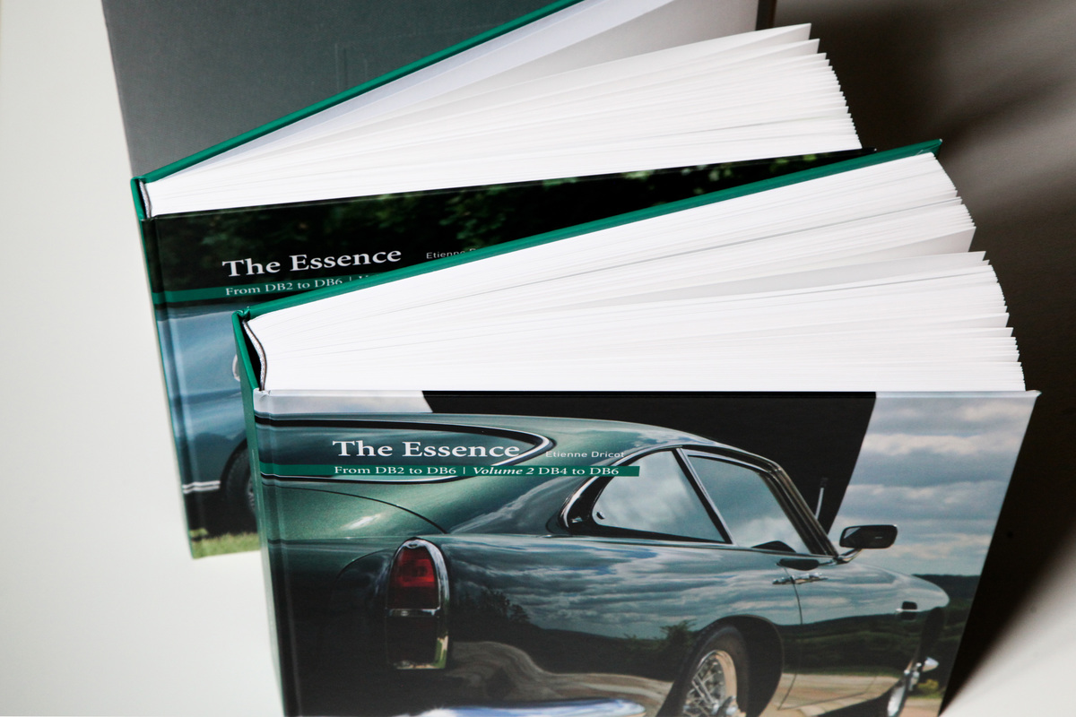 Einband und Schuber - Buch "The Essence - From DB2 to DB6"