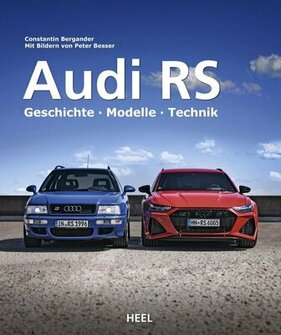 Einband vorne - Buch "Audi RS - Die High-Performance Modelle"