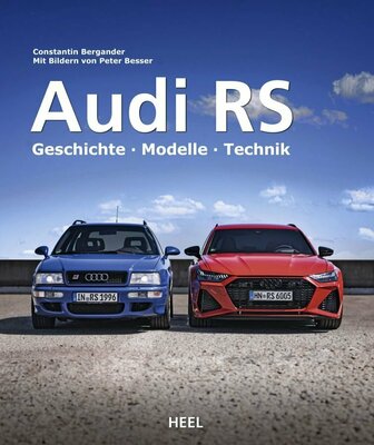 Bild: Einband vorne - Buch "Audi RS - Die High-Performance Modelle"