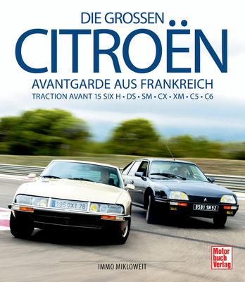 Einband vorne - Buch "Die großen Citroën - Avantgarde aus Frankreich ..."