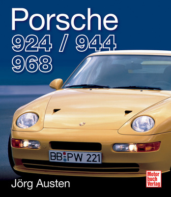 Einband vorne - Buch "Porsche 924 / 944 / 968"