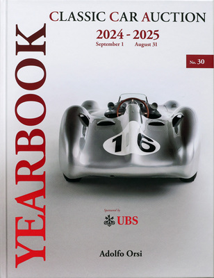 Einband vorne / Titelblatt - Buch "Classic Car Auction Yearbook 2024-2025"