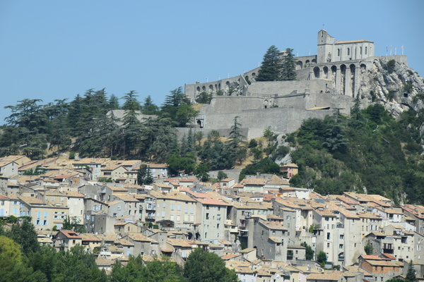 Eindrucksvolle Kulisse - Eindrücke von der Lavendeltour