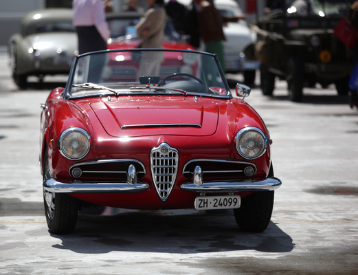 Eindrücke Dolder Classics Mai 2014 - Alfa Romeo Giulia Spider