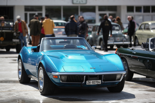 Eindrücke Dolder Classics Mai 2014 - Chevrolet Corvette C3