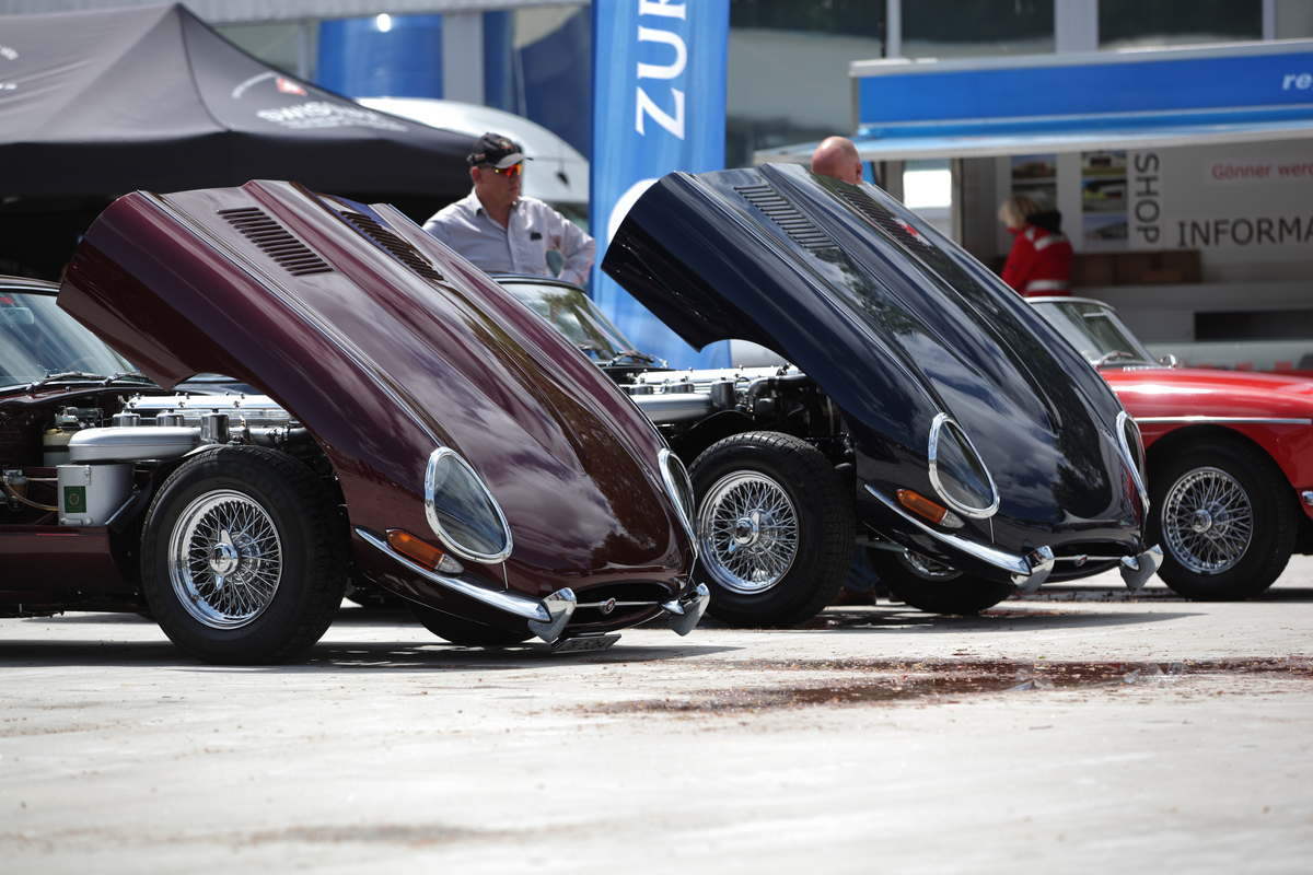 Eindrücke Dolder Classics Mai 2014 - Jaguar E Type Series 1