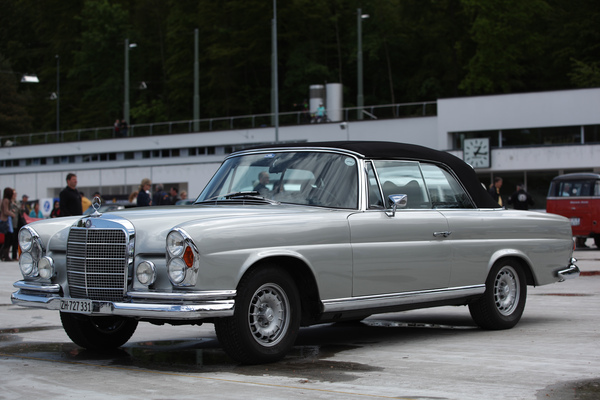 Eindrücke Dolder Classics Mai 2014 - Mercedes Benz 280 SE Cabriolet