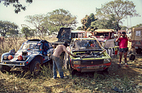 Bild: Eindrücke der Rallye Dakar 1981