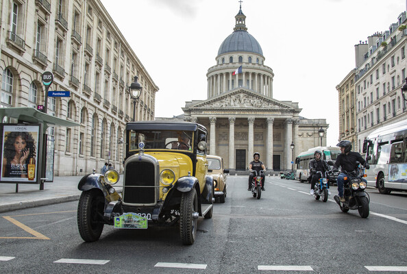 Bild: Eindrücke einer vergangener Traversée de Paris