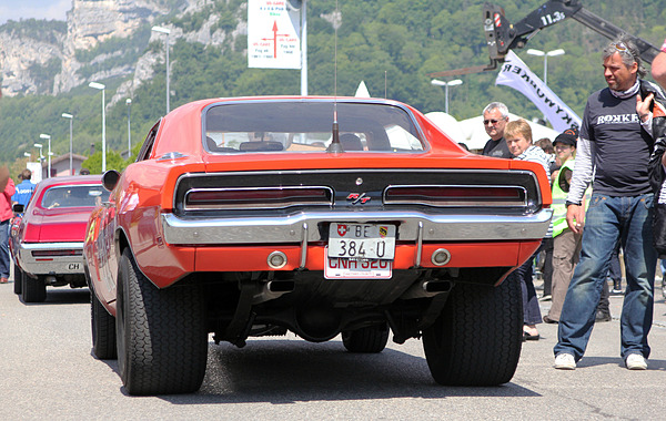 Impressions of the 29th US Car Meeting American Live 2011 - Dodge Charger - wide and raised