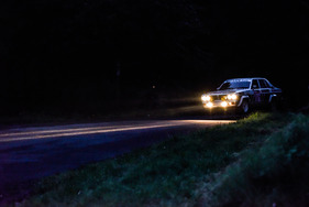 Bild Eindrücke vom ADAC Eifel Rallye Festival 2014 - Datsun 160 SS - Fahrt in die Nacht