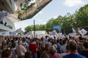 Eindrücke vom Anlass "Le Mans & Zuffenhausen" am 13./14. Juni 2015 - Der Sieg in Le Mans wird gefeiert