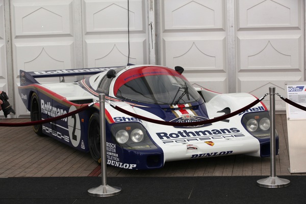 Bild Eindrücke vom AvD Oldtimer Grand Prix 2013 - der Porsche 956 in der Le-Mans-Ausstellung