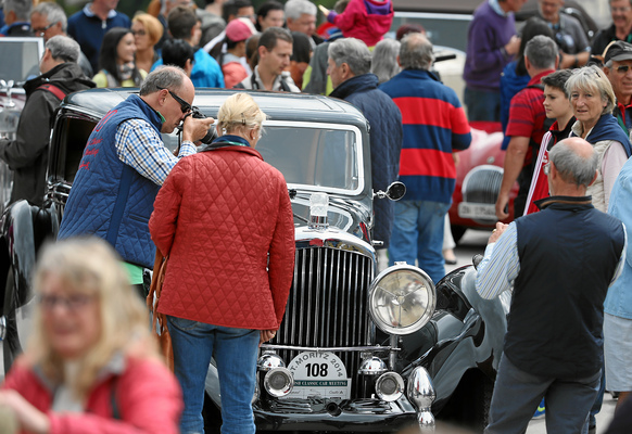 Eindrücke vom British Classic Car Meeting St. Moritz 2014
