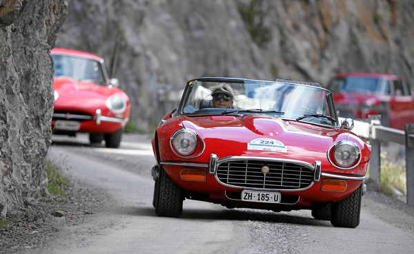 Eindrücke vom British Classic Car Meeting St. Moritz 2014