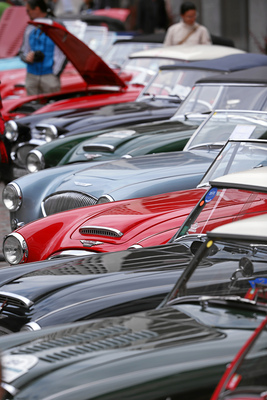 Eindrücke vom British Classic Car Meeting St. Moritz 2014