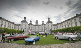 Eindrücke vom Concours d'Elégance des Schloss Bensberg Classics 2014 - Der Morgen begann regnerisch, aber es trocknete schnell ab Eindrücke vom Concours d'Elégance des Schloss Bensberg Classics 2014 - Der Morgen begann regnerisch, aber es trocknete schnell ab