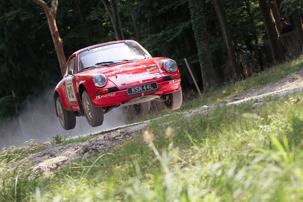 Eindrücke vom Goodwood Festival of Speed 2013 - Porsche 911 auf Rallye-Track