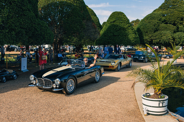 Eindrücke vom Hampton Court Palace Concours of Elegance 2023 - Best of Show Maserati Frua Spider