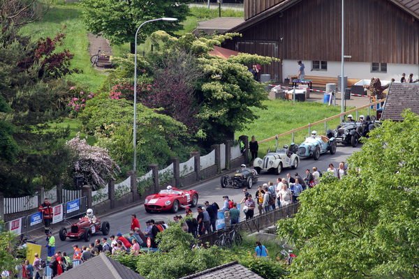 Eindrücke vom Kerenzerberg Revival 2015 - Vorstart des Competition-Feldes