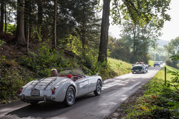 Eindrücke vom Michaelskreuzrennen 2014 - Bei der Talfahrt geht es lockerer zu