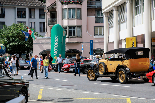 Eindrücke vom Oldtimertreffen Bad Ragaz Sonntag