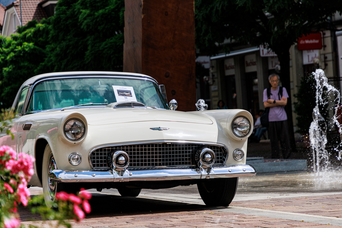 Impressions of the classic car meeting Bad Ragaz Sunday