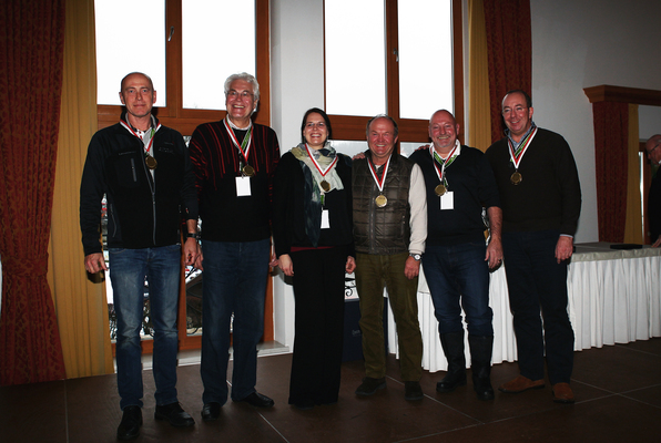 Eindrücke vom Winter-RAID 2015 - strahlende Gesichter bei der Siegerehrung