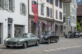 Eindrücke vom sponanten Aufeinandertreffen von Oldtimerfahrzeugen im Sarnen/Obwalden am 22. Mai 2021 (2021)