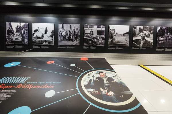 Bild: Eindrücke von der Ausstellung "Porsche und die Fifties" im Porsche-Museum Stuttgart 2015